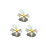 Icing White Drop Flowers 18mm (Packet of 50)