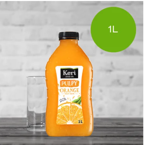 Keri Pulpy Orange Fruit Drink 1l