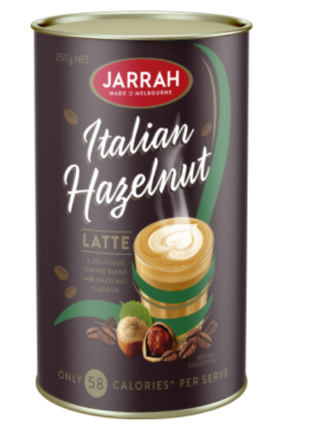 Jarrah Italian Hazelnut Latte 250g