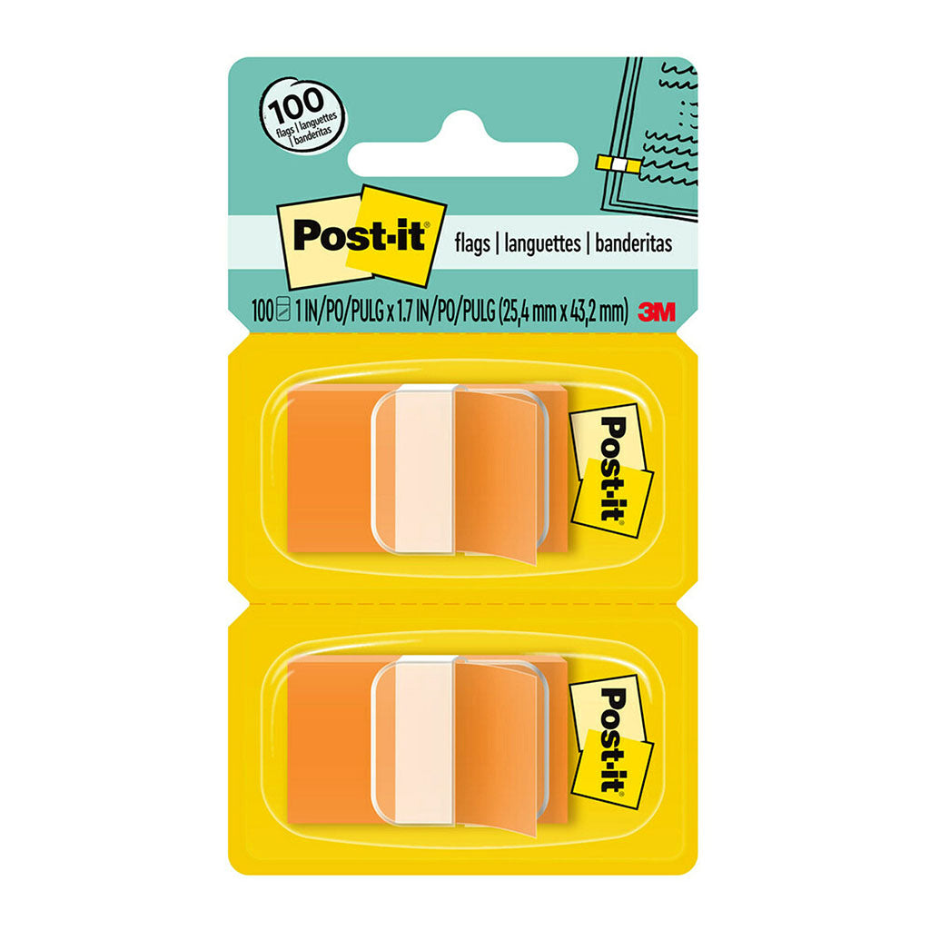 Post-it Flags 680-OE2 25x43mm Orange, Pack of 2