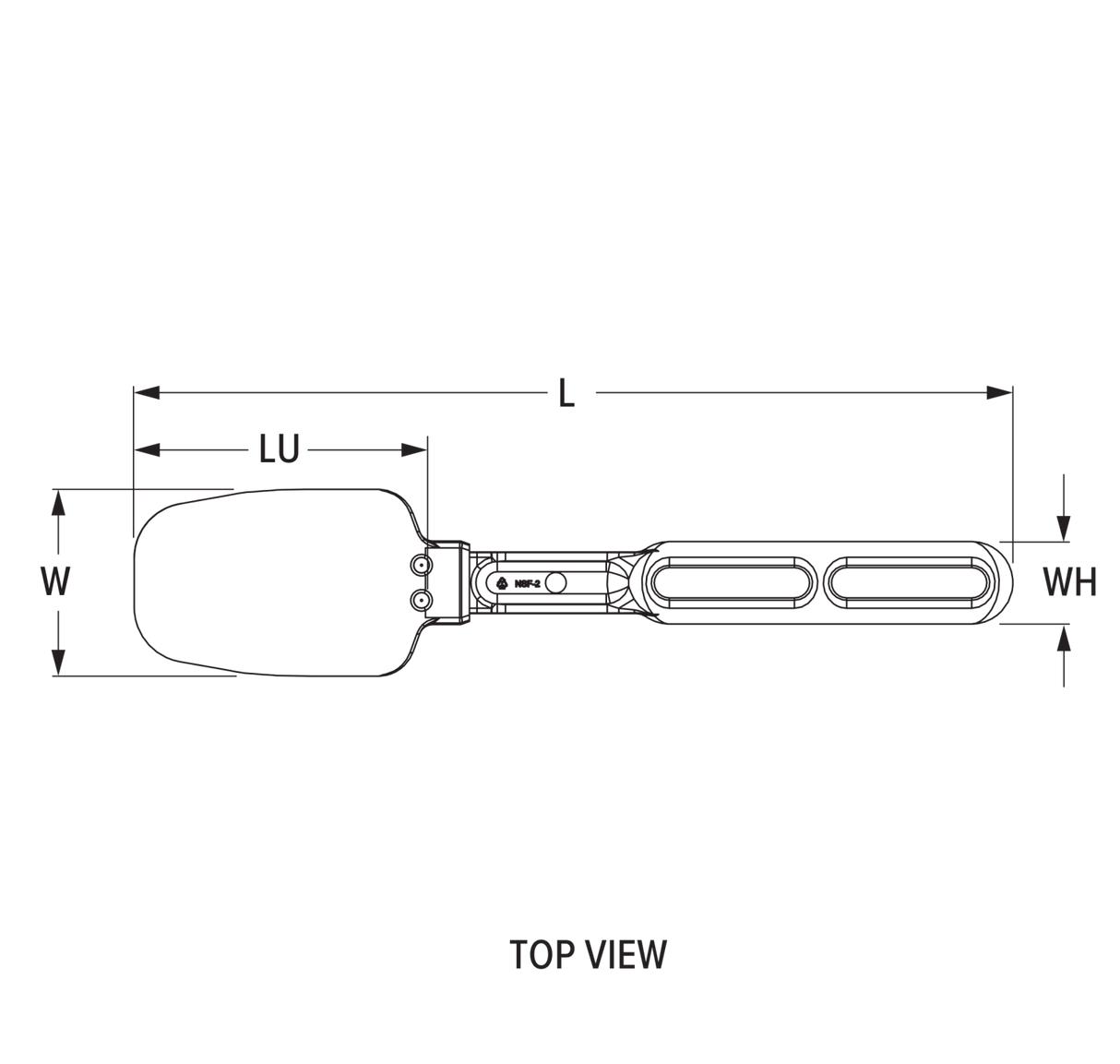 13 ½-inch high-temperature SoftSpoon™ utensil