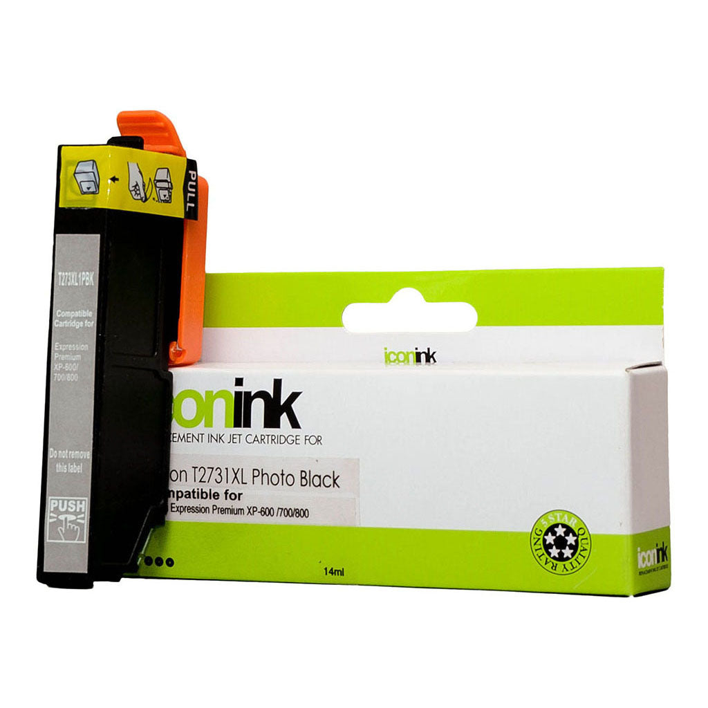 Icon Compatible Epson 273XL Photo Black Ink Cartridge