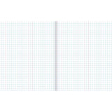 Warwick Exercise Book 1E5 36 Leaf With Margin Quad 7mm 255x205mm