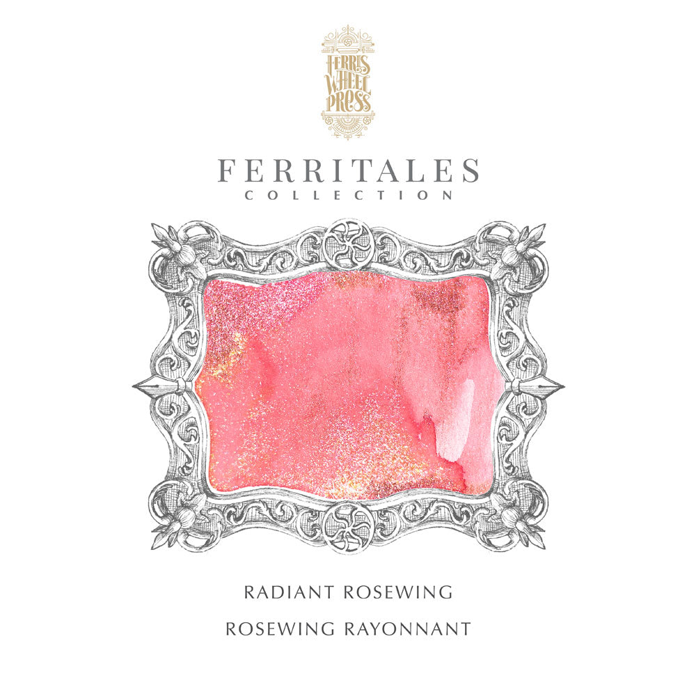 Ferris Wheel Press Fountain Pen Ink Ferritales Radiant Rosewing 20ml