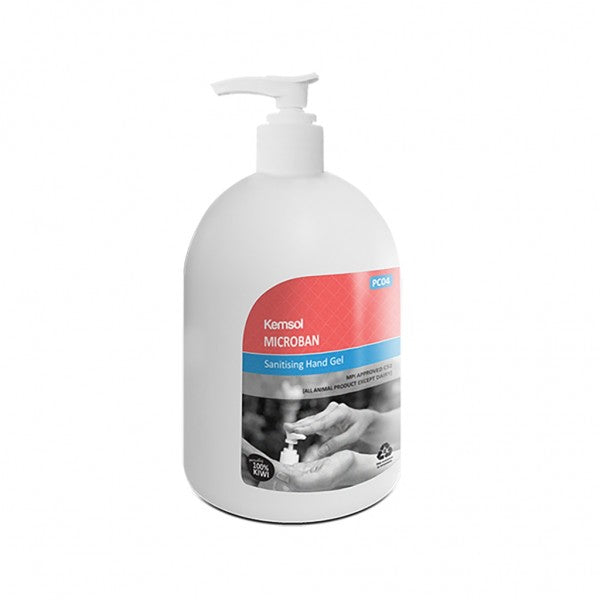 Kemsol Microban Alcohol Sanitiser 500ml