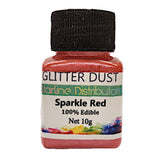 Glitter Dust - Sparkle Red 10gm (100% Edible)