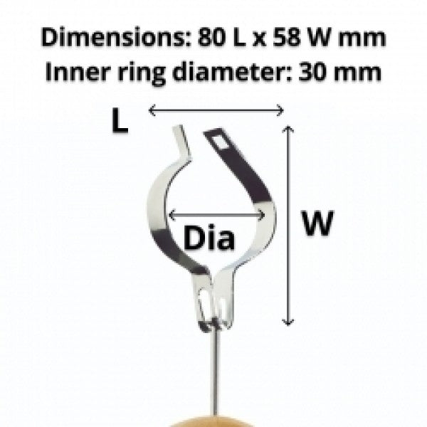 Open Ring For Security Hangers (100)