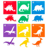 EC Stencil Dino Set Of 6