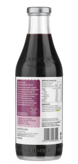 Barker's NZ Blackcurrant & Raspberry Pressed Fruit Syrup 710ml