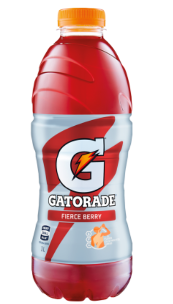 Gatorade Fierce Berry Sports Drink 1l