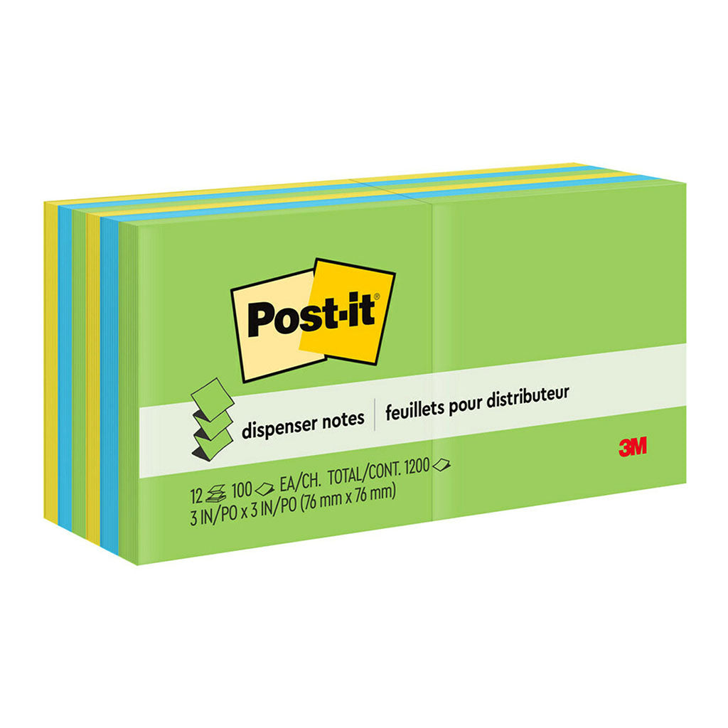 Post-it Pop Up Notes R330-AU 76x76mm Floral Fantasy (Jaipur), Pack of 12