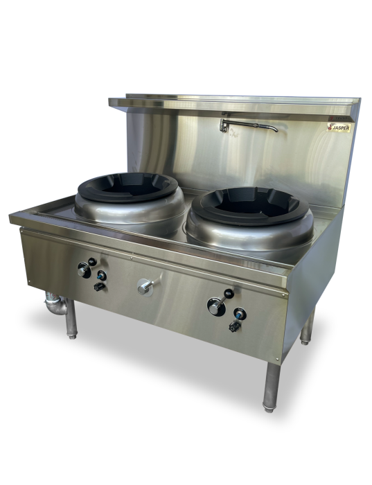 JASPER Double Wok Range(chimney burner) NG