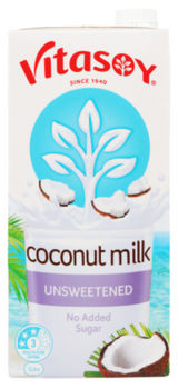 Vitasoy Unsweetened Coconut Milk 1l