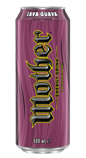 Mother Lava Guava Flavour Energy Drink 500ml