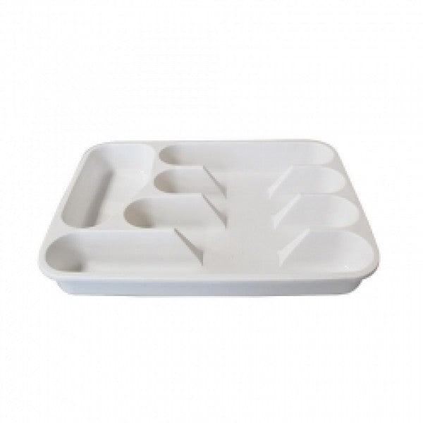 White Cutlery Tray 5 Compartment