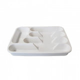 White Cutlery Tray 5 Compartment