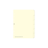 Filofax A5 Blank Index with Multi Coloured Labels Refill - Cafe Supply