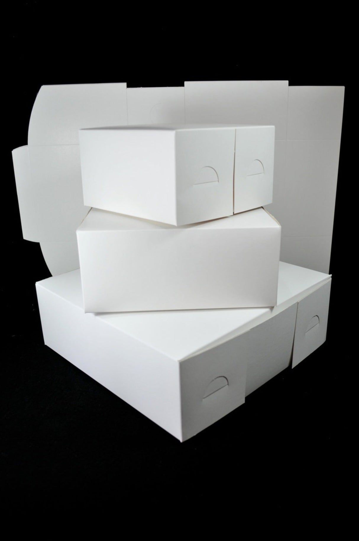 Cake boxes 10 x 10 x 5 inch, 254 x 254 x 127mm, Bundles of 100