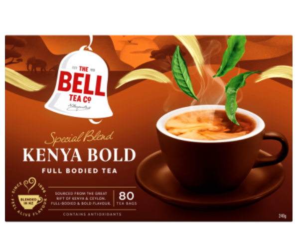 Bell Special Blend Kenya Bold Black Tea Bags 80pk