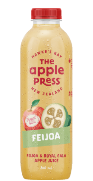 The Apple Press Feijoa & Royal Gala Apple Juice 800ml