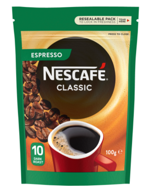 Nescafe Classic Espresso Instant Coffee 100g