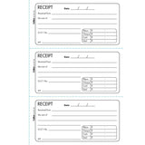 Collins Cash Receipt A5/50 3TL Triplicate No Carbon Required - Cafe Supply