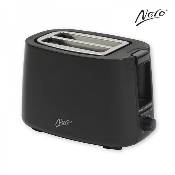 Nero Black Toaster 2 Slice 850W