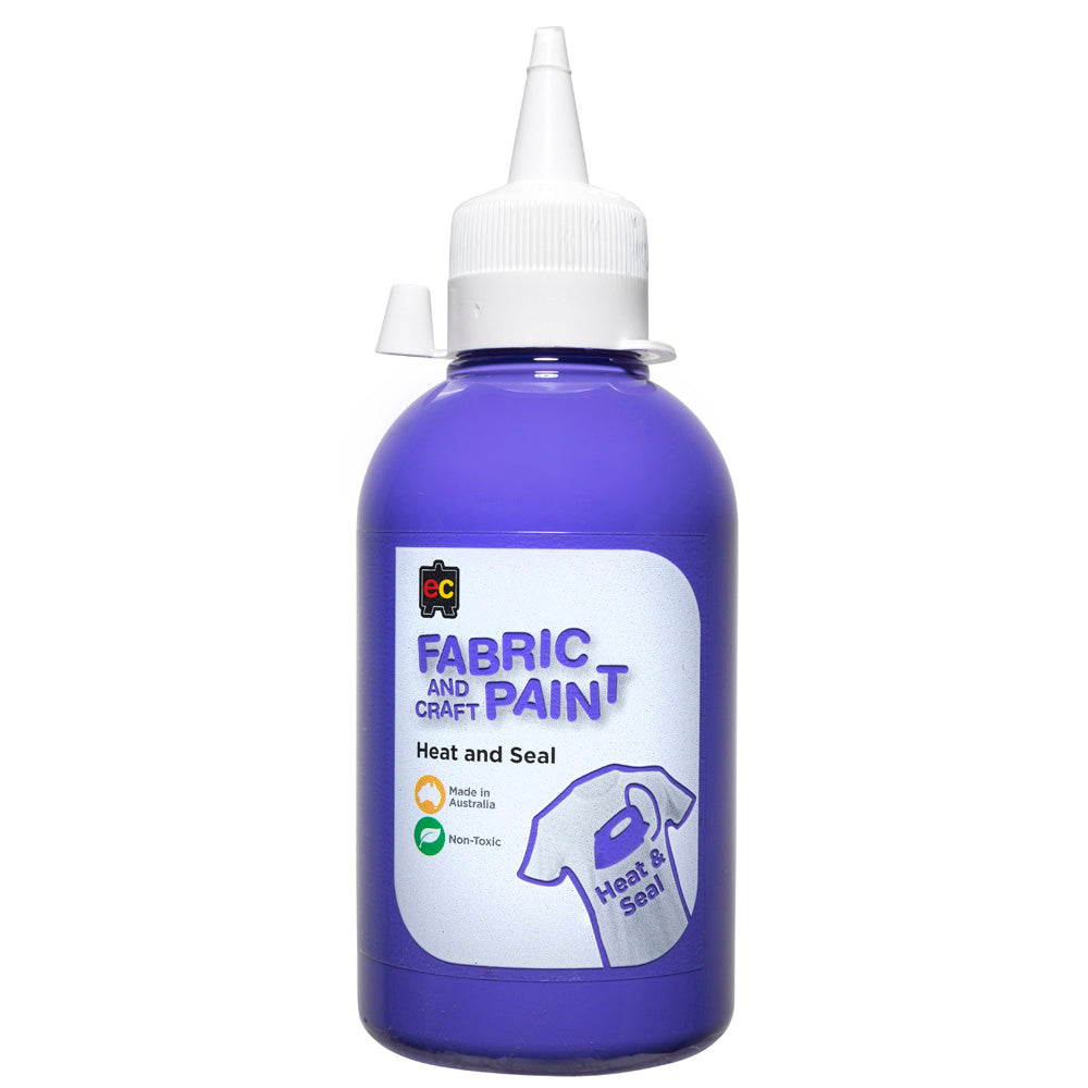 EC Paint Fabric and Craft Purple 250ml