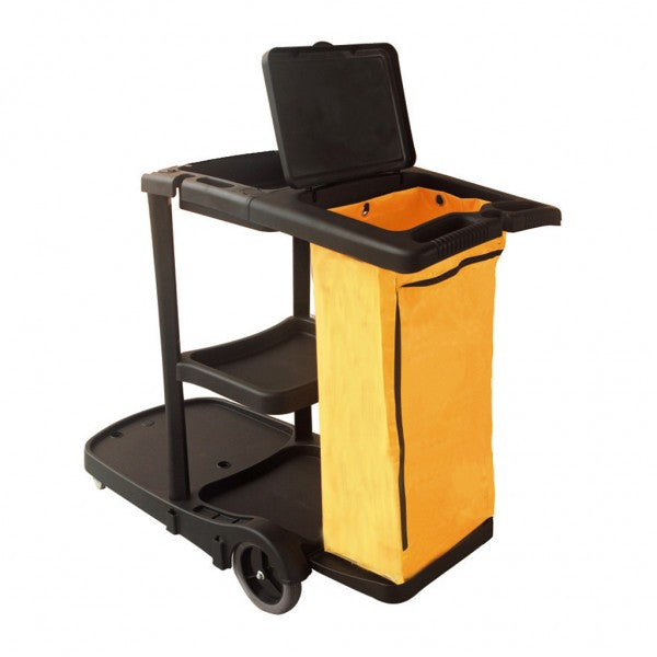 Compass Janitors Cart with Lid