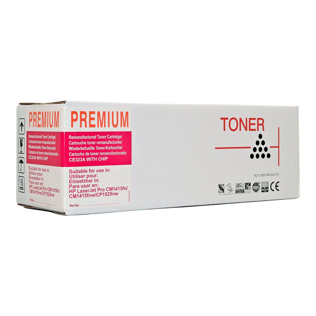 Icon Compatible HP CE323A CB543A Magenta Toner Cartridge