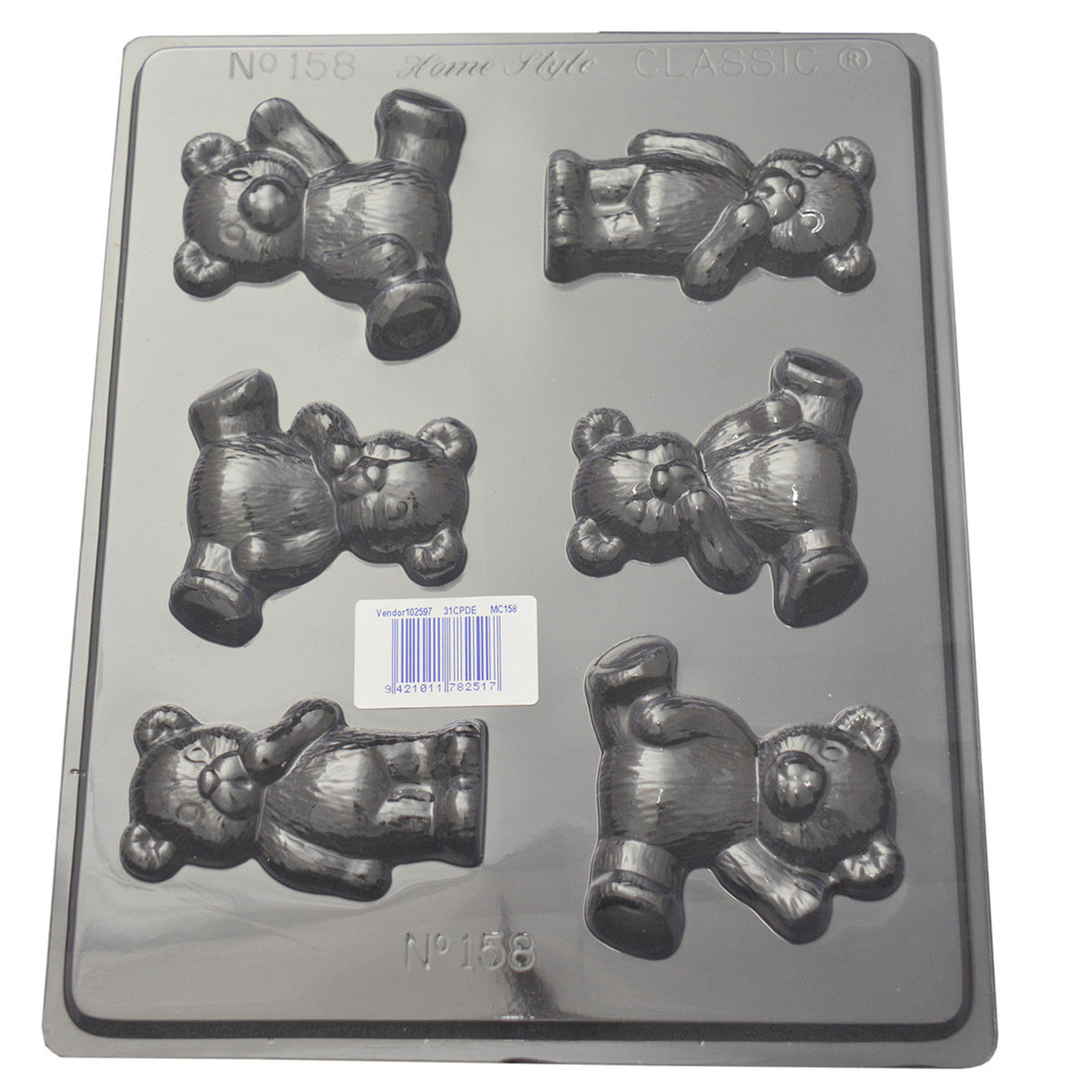 I Love Teddy Bears Mould 0.6mm