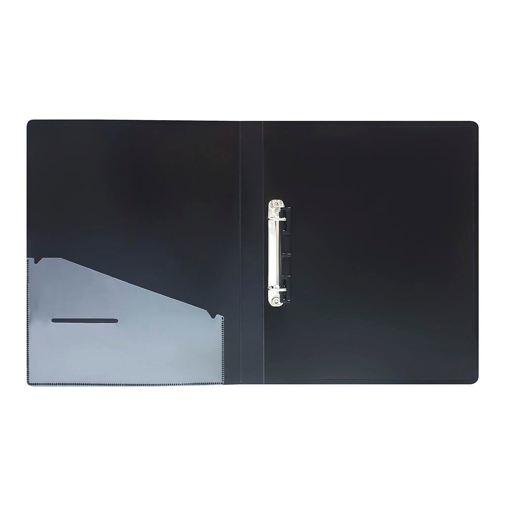 OSC Mini Ringbinder A4 2D 16mm Black