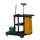 Compass Janitors Cart with Lid