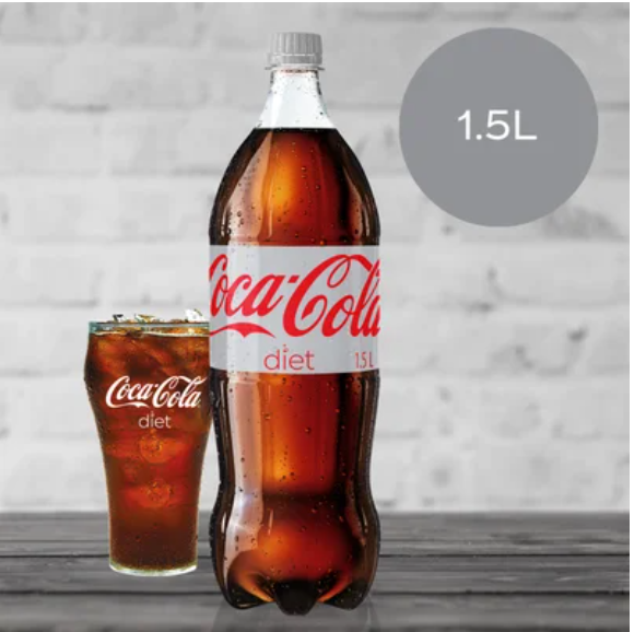 Diet Coca-Cola Soft Drink 1.5l