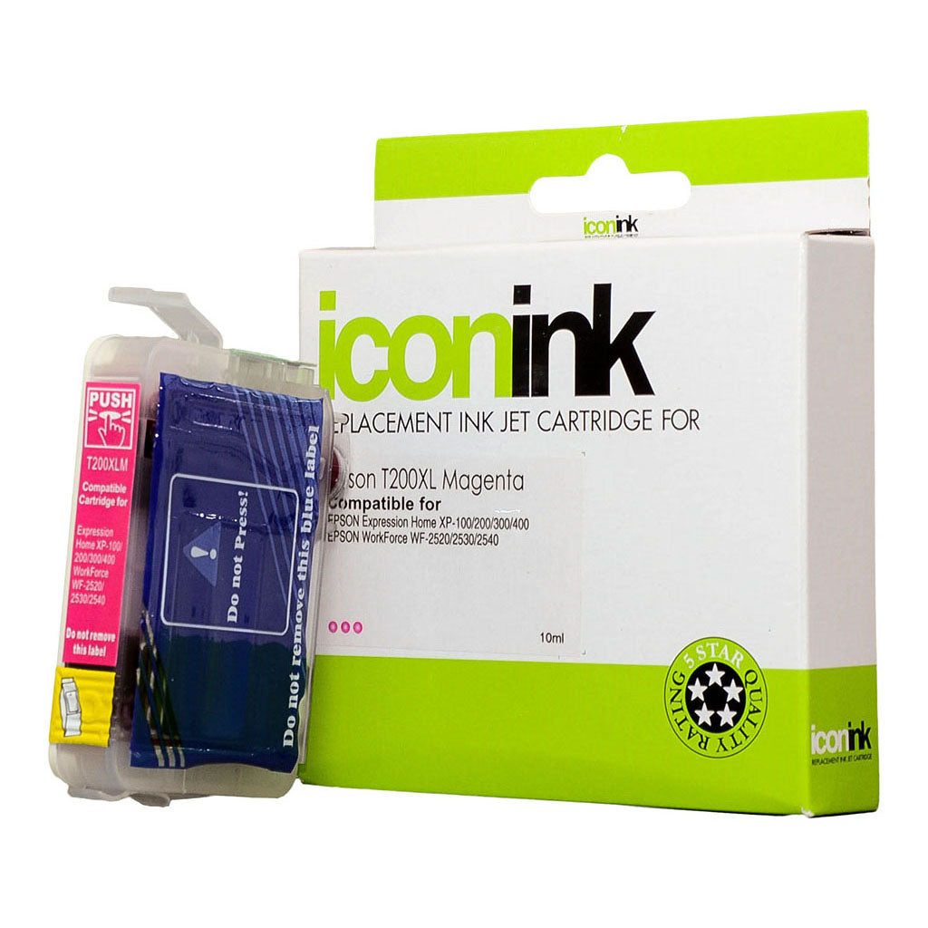 Icon Compatible Epson 200XL CC13T201392 Magenta Ink Cartridge