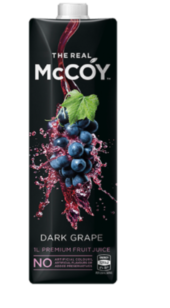 McCoy Dark Grape Fruit Juice 1l