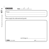 Collins Goods Order 45DL Duplicate No Carbon Required - Cafe Supply