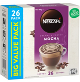 Nescafe Mocha Coffee Sachets Value Pack 26pk