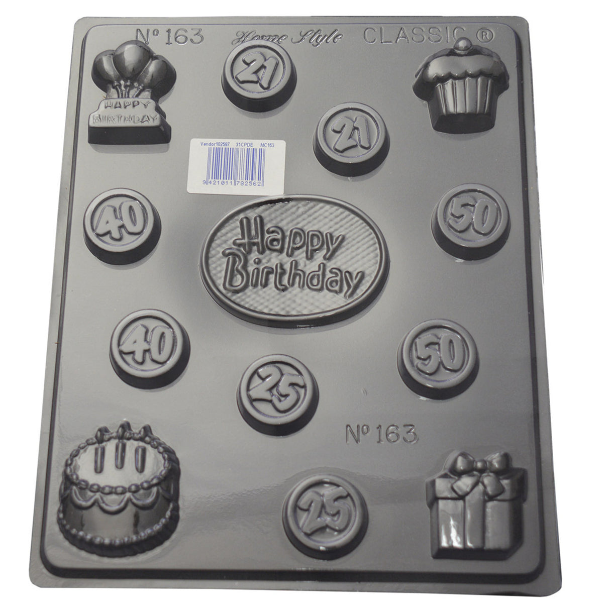 Happy Birthday Mould 0.6mm