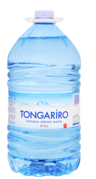 Tongariro Natural Spring Water 5l