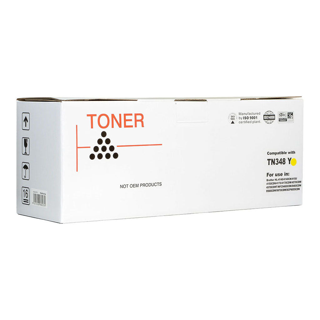 Icon Compatible Brother TN348 Yellow Toner Cartridge