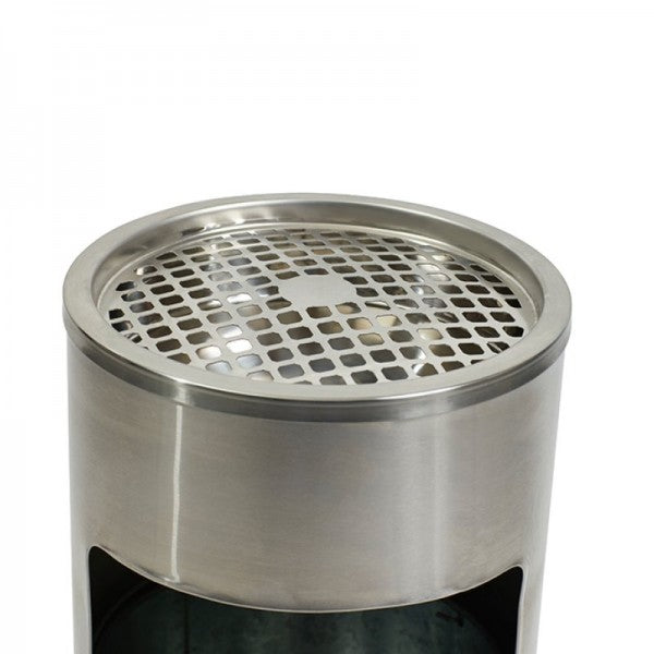 10L Lobby Bin with Ashtray