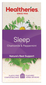 Healtheries Sleep Chamomile & Peppermint Tea Bags 20pk