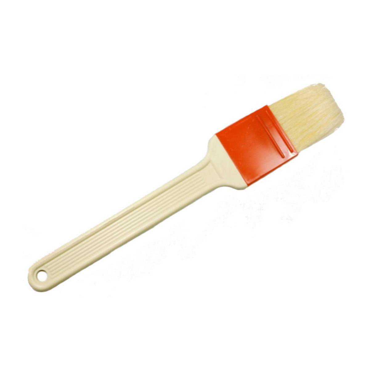 40mm Natural bristle pastry brush, Reinforced fiberglass handle (heat resistant to 120°C)