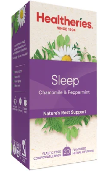 Healtheries Sleep Chamomile & Peppermint Tea Bags 20pk