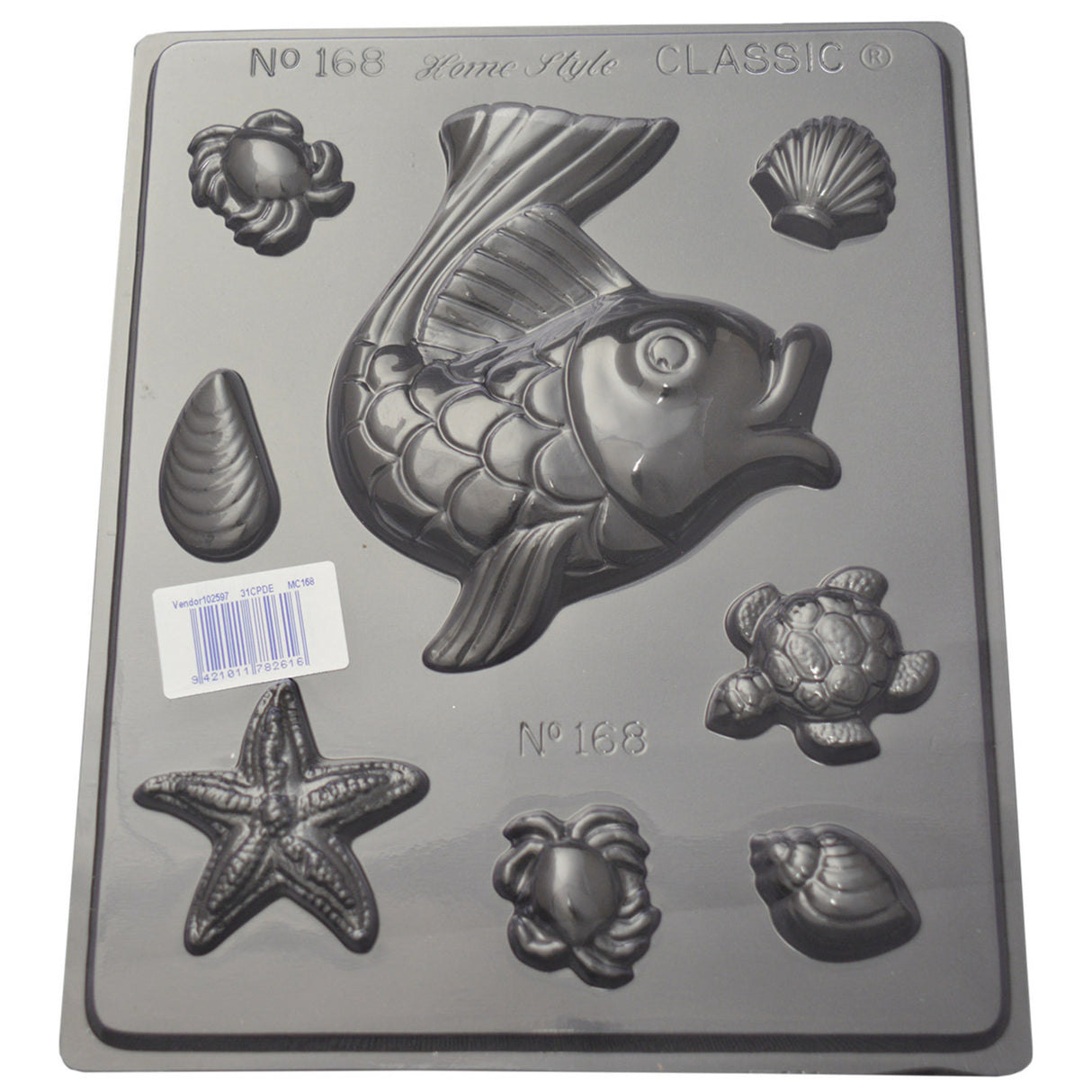 Seaside Shapes Chocolate/Craft Mould 0.6mm