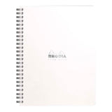 Rhodia Classic Notebook Spiral A5+ Lined White