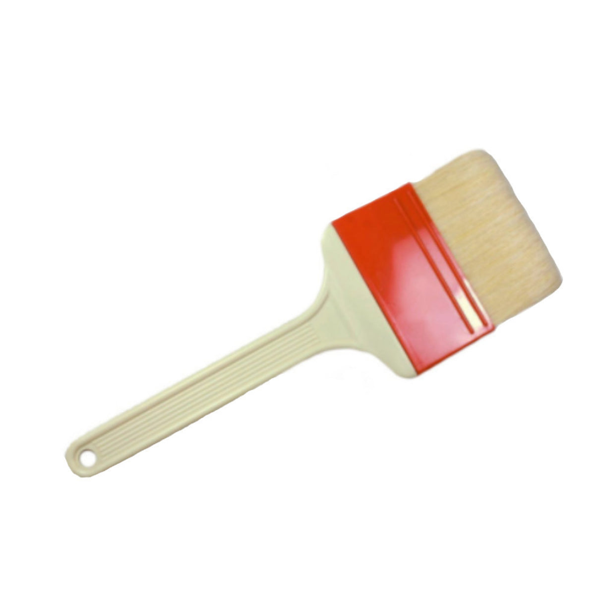 75mm Natural bristle pastry brush, Reinforced fiberglass handle (heat resistant to 120°C)