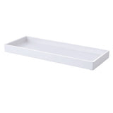 White Melamine Amenity Tray 310L x 125W