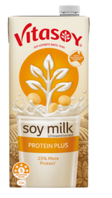 Vitasoy Protein Plus Unsweetened Soy Milk 1l